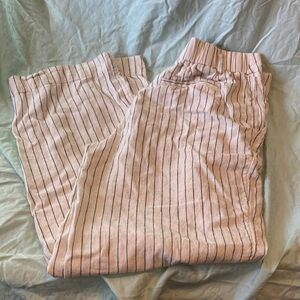 a new day black Striped Wide Leg Pants